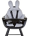Childhome Cuscino Universale per Seggiolone Coniglietto - Grigio Accessori per Seggioloni