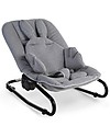 Childhome Cuscino Universale per Seggiolone Coniglietto - Grigio Accessori per Seggioloni