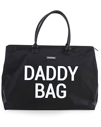 Childhome Daddy Bag Borsa Fasciatoio 55 x 30 x 30 cm - Nero - Include materassino per il cambio! Borse Cambio