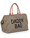Childhome Daddy Bag Borsa Fasciatoio - 55 x 30 x 40 cm - Kaki - Include Materassino per il Cambio! Borse Cambio