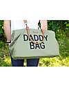 Childhome Daddy Bag Borsa Fasciatoio - 55 x 30 x 40 cm - Kaki - Include Materassino per il Cambio! Borse Cambio