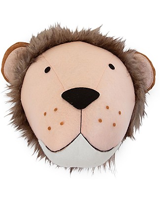 Childhome Decorazione da Parete Leone - 29x18x22 cm Decorazioni