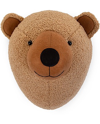 Childhome Decorazione da Parete Orso - 29x20x31 cm Decorazioni