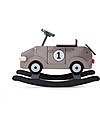 Childhome Dondolo La Mia Prima Macchina, Grigio - Design e divertimento, da 1 anno in su! Cavalcabili