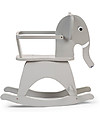 Childhome Elefante a Dondolo con Anello - da 1 Anno! Cavalcabili