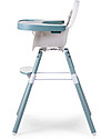 Childhome Evolu 2 Chair Seggiolone Evolutivo 3-in-1, Jade Green - Include vassoio pappa e prolunga gambe Seggioloni Pappa