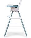 Childhome Evolu 2 Chair Seggiolone Evolutivo 3-in-1, Jade Green - Include vassoio pappa e prolunga gambe Seggioloni Pappa