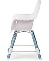 Childhome Evolu 2 Chair Seggiolone Evolutivo 3-in-1, Jade Green - Include vassoio pappa e prolunga gambe Seggioloni Pappa