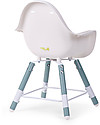 Childhome Evolu 2 Chair Seggiolone Evolutivo 3-in-1, Jade Green - Include vassoio pappa e prolunga gambe Seggioloni Pappa