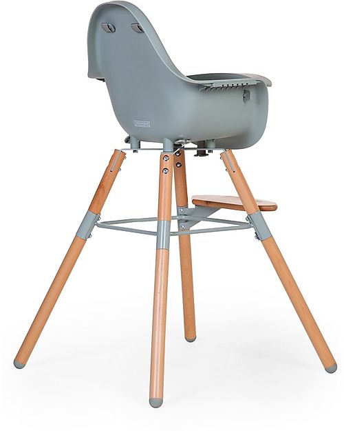 Childhome Evolu 2 Chair Seggiolone Evolutivo e Convertibile - Naturale/Menta - da 6 mesi a 6 anni Seggioloni Pappa