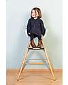 Childhome Evolu 2 Chair Seggiolone Evolutivo e Convertibile - Naturale/Menta - da 6 mesi a 6 anni Seggioloni Pappa