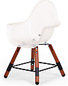Childhome Evolu 2 Chair Seggiolone Evolutivo e Convertibile - Noce/Bianco - da 6 mesi a 6 anni Seggioloni Pappa