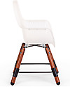 Childhome Evolu 2 Chair Seggiolone Evolutivo e Convertibile - Noce/Bianco - da 6 mesi a 6 anni Seggioloni Pappa