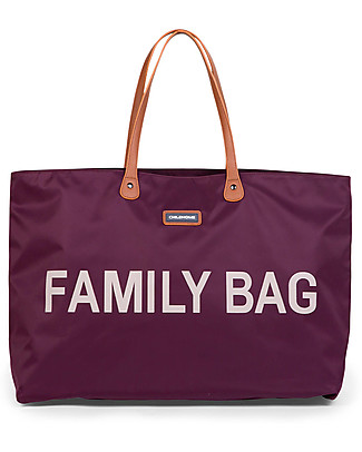 Childhome Family Bag - Borsa Weekend - 55 x 18 x 40 cm - Melanzana Borse da Viaggio