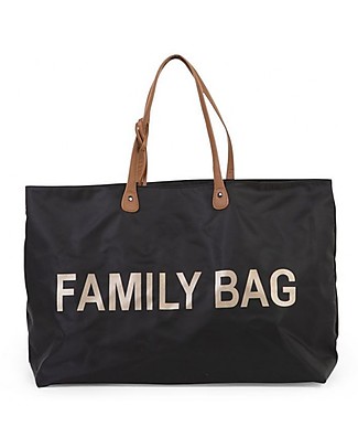 Childhome Family Bag - Borsa Weekend 55 x 18 x 40 cm - Nero Borse Cambio e Accessori