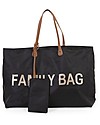 Childhome Family Bag - Borsa Weekend 55 x 18 x 40 cm - Nero Borse Cambio