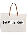 Childhome Family Bag - Borsa Weekend 55 x 18 x 40 cm - Panna Borse Cambio