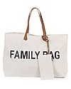 Childhome Family Bag - Borsa Weekend 55 x 18 x 40 cm - Panna Borse Cambio