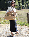 Childhome Family Bag - Borsa Weekend 55x18x40 cm - Teddy Beige Borse Cambio