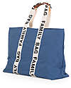 Childhome Family Bag Borsa Weekend - Indigo - Collezione Signature - 55x18x40 cm Borse Cambio