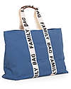 Childhome Family Bag Borsa Weekend - Indigo - Collezione Signature - 55x18x40 cm Borse Cambio