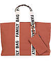 Childhome Family Bag Borsa Weekend - Terracotta - Collezione Signature - 55x18x40 cm Borse Cambio
