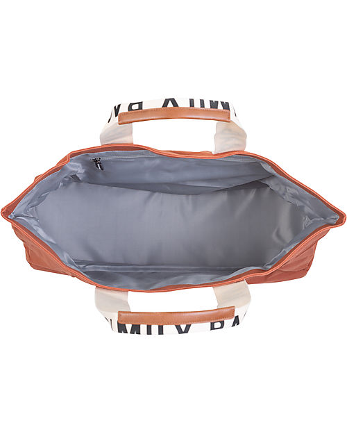 Childhome Family Bag Borsa Weekend - Terracotta - Collezione Signature - 55x18x40 cm Borse Cambio