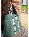 Childhome Family Bag Borsa Weekend - Verde - Collezione Signature - 55x18x40 cm Borse Cambio