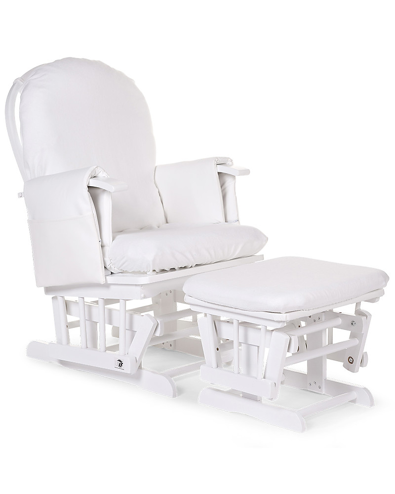 Sedia Dondolo Per Allattamento.Childhome Federa Per Poltrona Da Allattamento Childhome Bianco Unisex Bambini