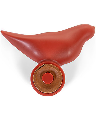 Childhome Gancio Appendiabiti Rosso - Uccello Appendiabiti e Grucce