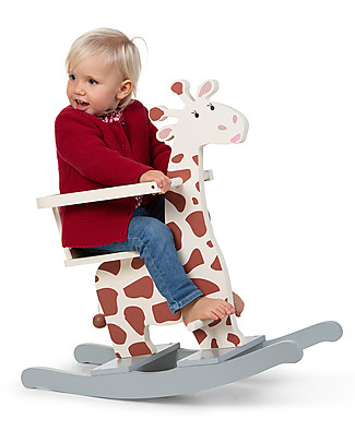 Childhome Giraffa a Dondolo con Anello - da 1 Anno! Cavalcabili