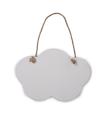 Childhome Lavagnette Nuvola, Set da 2 - Bianca e nera Decorazioni