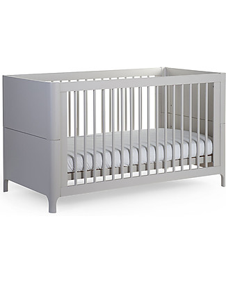 Childhome Lettino con Sbarre Rockford e Letto Junior 70x140 cm Lettini Con Sbarre