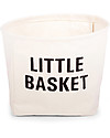 Childhome Little Basket, Cesto Portaoggetti in Cotone 100% - 23 cm diametro Contenitori Portaoggetti