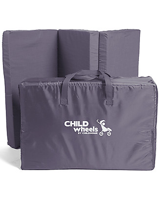Childhome Materassino da Viaggio 60x120 cm - Antracite Materassi