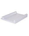 Childhome Materassino Fasciatoio in PVC con Misuratore d'Altezza -70x50 cm - Grigio Fasciatoi