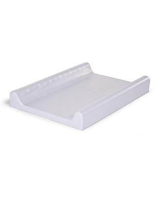 Childhome Materassino Fasciatoio in PVC con Misuratore d'Altezza -70x50 cm - Grigio Fasciatoi
