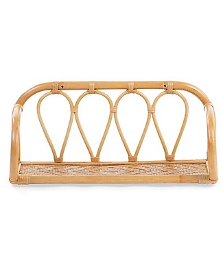 Childhome Mensola in Rattan, Naturale - 53 x 23 x 23 cm Mensole