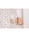 Childhome Mensola Tipi 35 x 12 x 47 cm, Legno + Bianco - Faggio massello Mensole