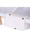 Childhome Mobile Nursery Fasciatoio e Bagnetto con ruote - Bianco Fasciatoi