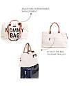 Childhome Mommy Bag Borsa Fasciatoio - 55 x 30 x 40 cm - Avorio - Include materassino per il cambio! Borse Cambio