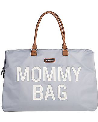 Childhome Mommy Bag Borsa Fasciatoio - 55 x 30 x 40 cm - Grigio - Include materassino per il cambio! Borse Cambio e Accessori