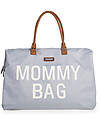 Childhome Mommy Bag Borsa Fasciatoio - 55 x 30 x 40 cm - Grigio - Include materassino per il cambio! Borse Cambio