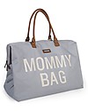 Childhome Mommy Bag Borsa Fasciatoio - 55 x 30 x 40 cm - Grigio - Include materassino per il cambio! Borse Cambio