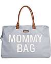 Childhome Mommy Bag Borsa Fasciatoio - 55 x 30 x 40 cm - Grigio - Include materassino per il cambio! Borse Cambio