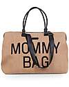 Childhome Mommy Bag Borsa Fasciatoio 55 x 30 x 40 cm - Rafia- Include Materassino per il Cambio!
 Borse Cambio