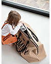 Childhome Mommy Bag Borsa Fasciatoio 55 x 30 x 40 cm - Rafia- Include Materassino per il Cambio!
 Borse Cambio