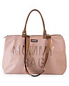 Childhome Mommy Bag Borsa Fasciatoio - 55 x 30 x 40 cm - Rosa - Include materassino per il cambio! Borse Cambio