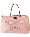Childhome Mommy Bag Borsa Fasciatoio - 55 x 30 x 40 cm - Rosa - Include materassino per il cambio! Borse Cambio