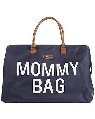 Childhome Mommy Bag, Borsa Fasciatoio 55x30x40 cm, Blu - Include materassino per il cambio! Borse Cambio e Accessori